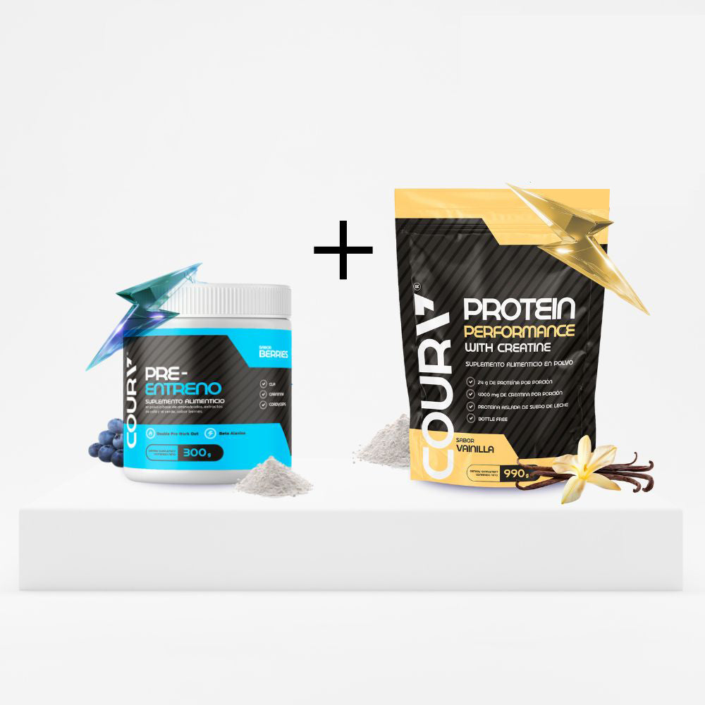 Kit "Modo Bestia" Pre Entreno + Proteína