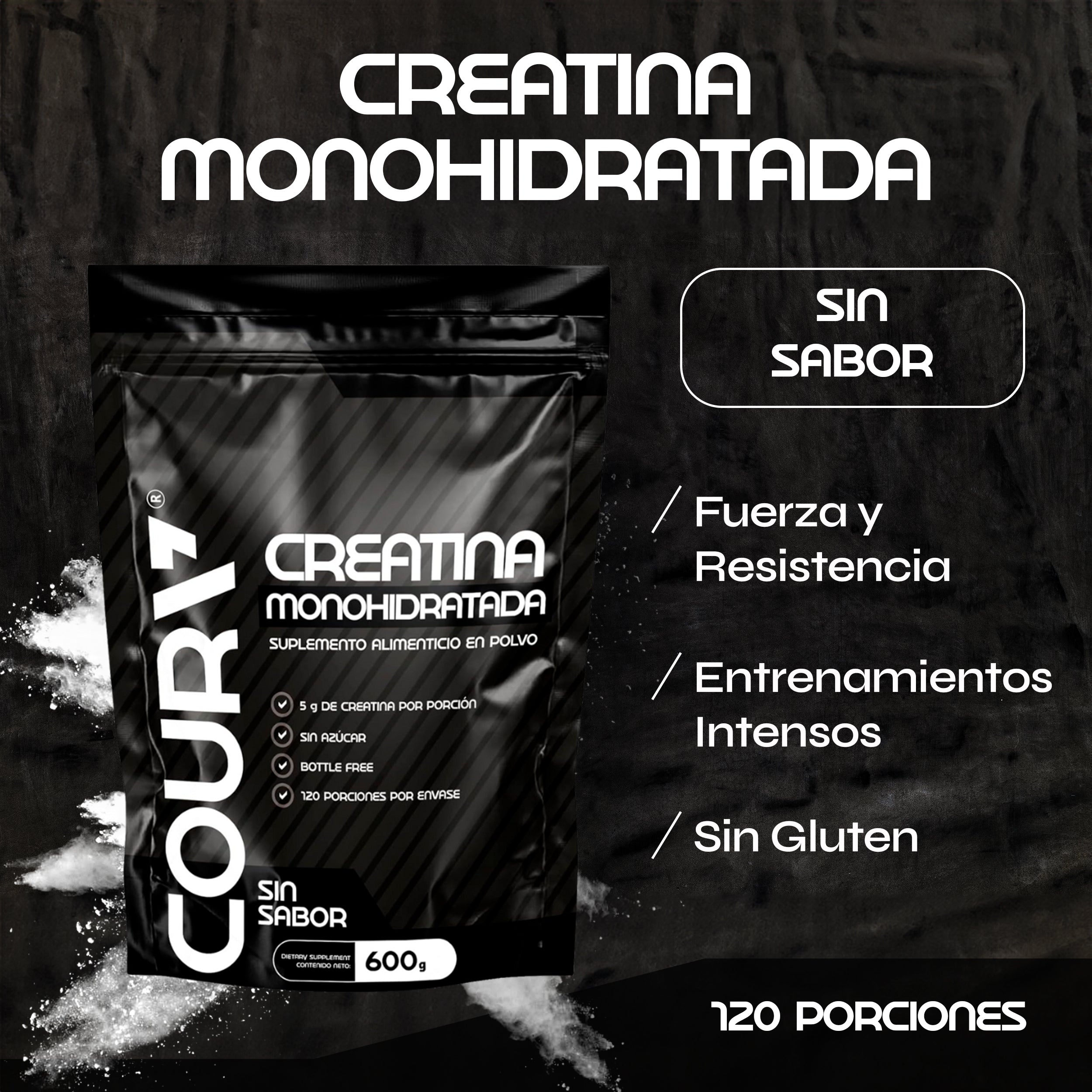 Creatina Monohidratada 600g