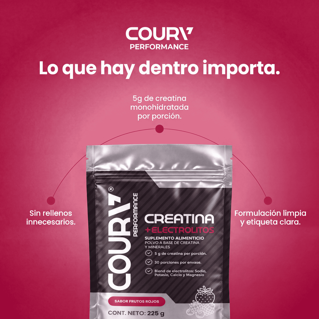 Creatina + Electrolitos con sabor