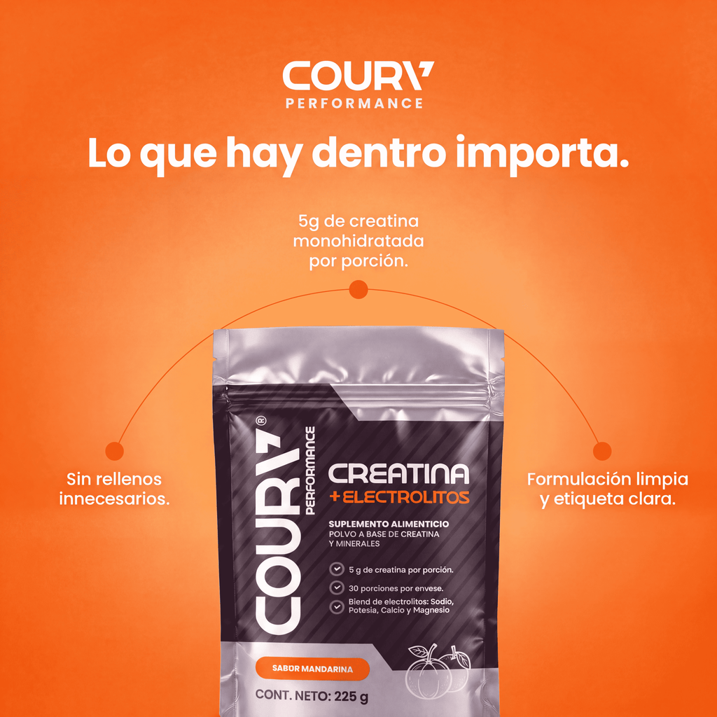 Creatina + Electrolitos con sabor