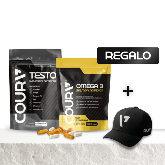 Kit Omega 3 + Testo + REGALO