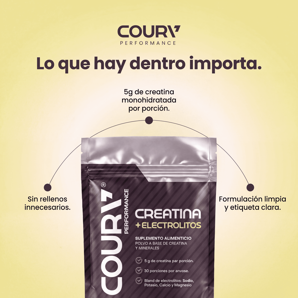 Creatina + Electrolitos con sabor