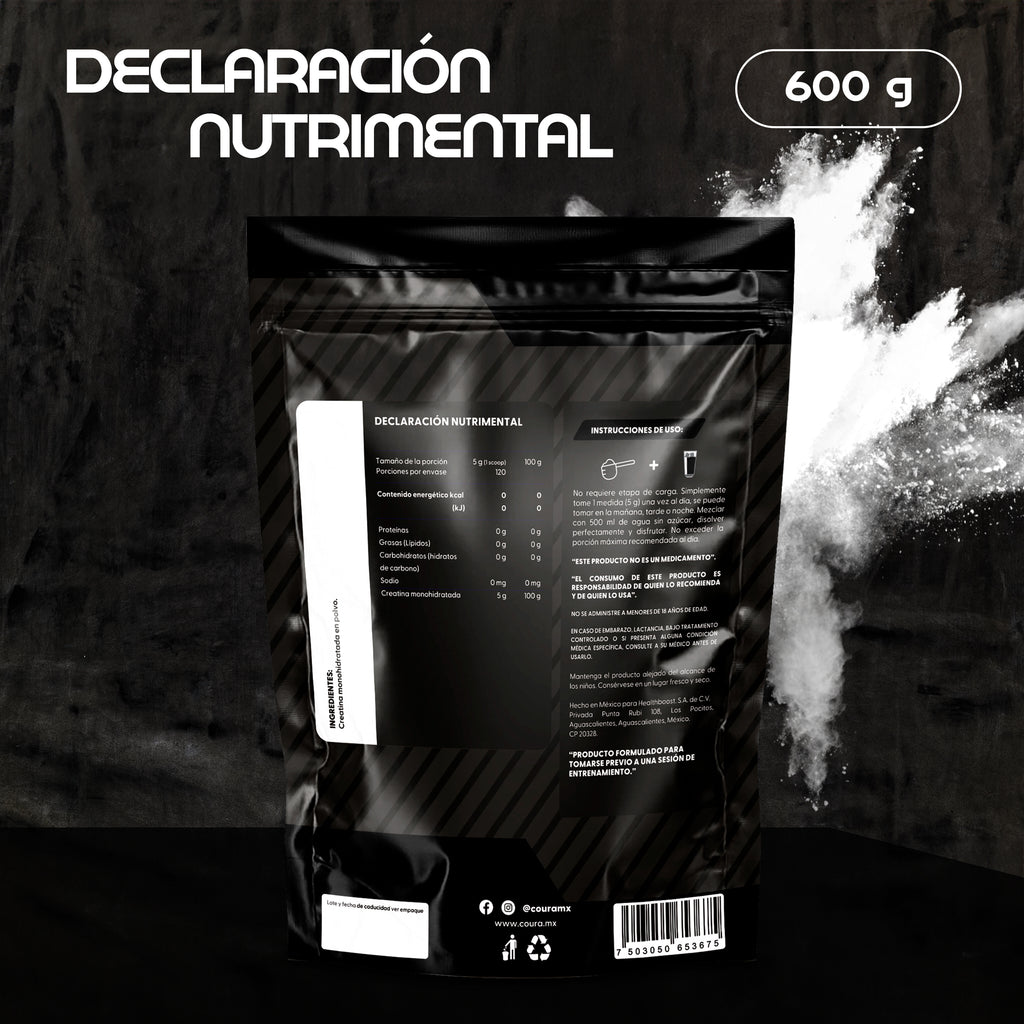 Creatina Monohidratada 600g