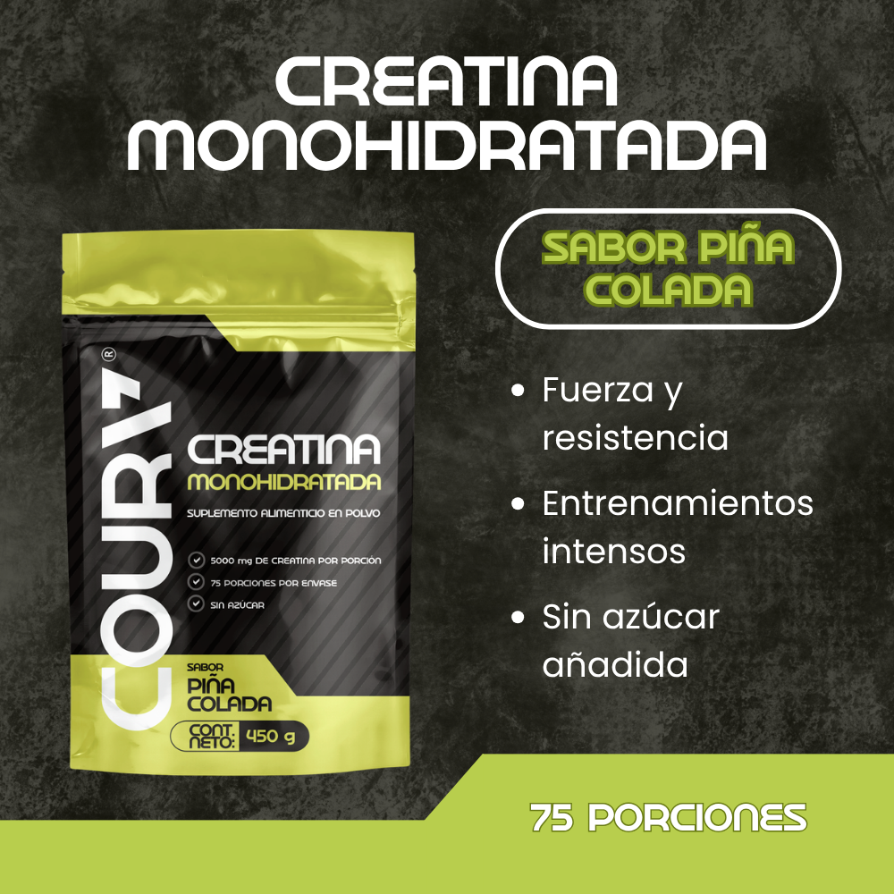 Creatina Monohidratada con Sabor