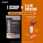 Creatina + Electrolitos con sabor