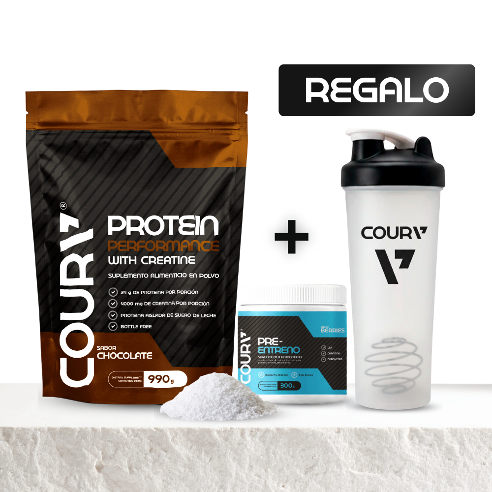 Kit "Fuel" Proteína + Pre Entreno Berries + Shaker GRATIS