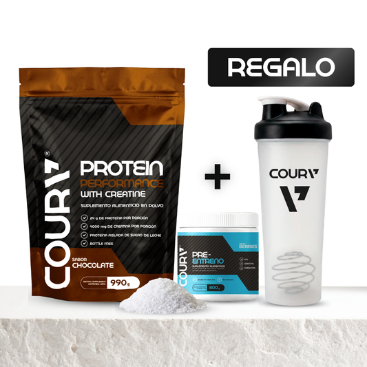 Kit "Fuel" Proteína + Pre Entreno + REGALO