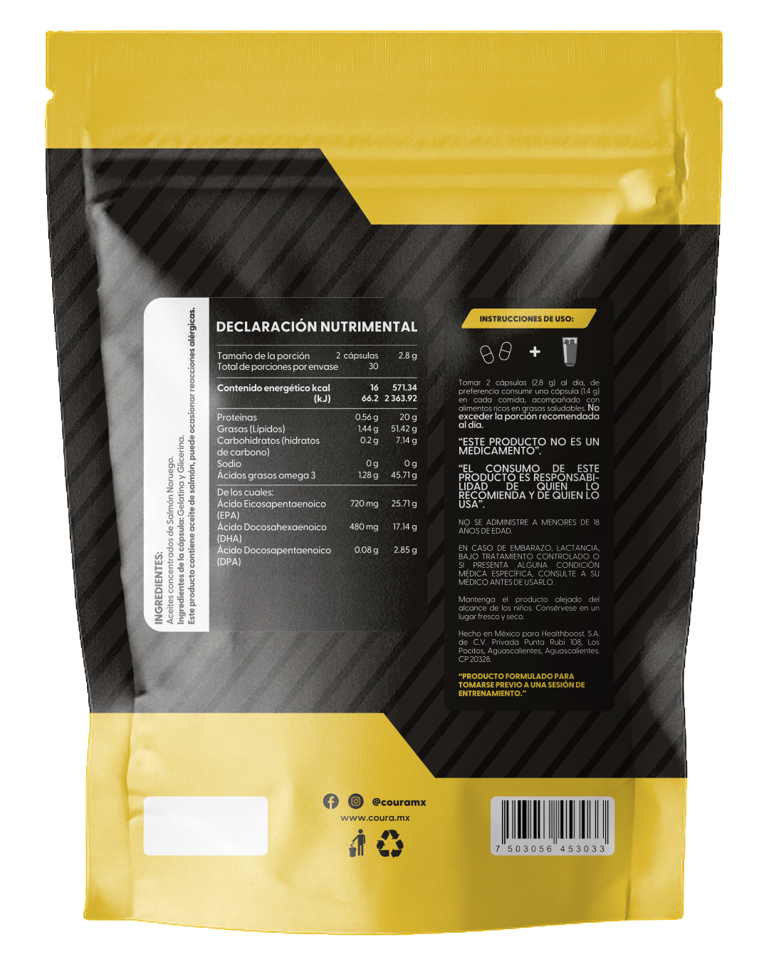 Omega 3 - Aceite de Salmón Noruego