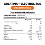 Creatina + Electrolitos con sabor