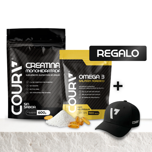 Kit Omega 3 + Creatina Monohidratada + REGALO