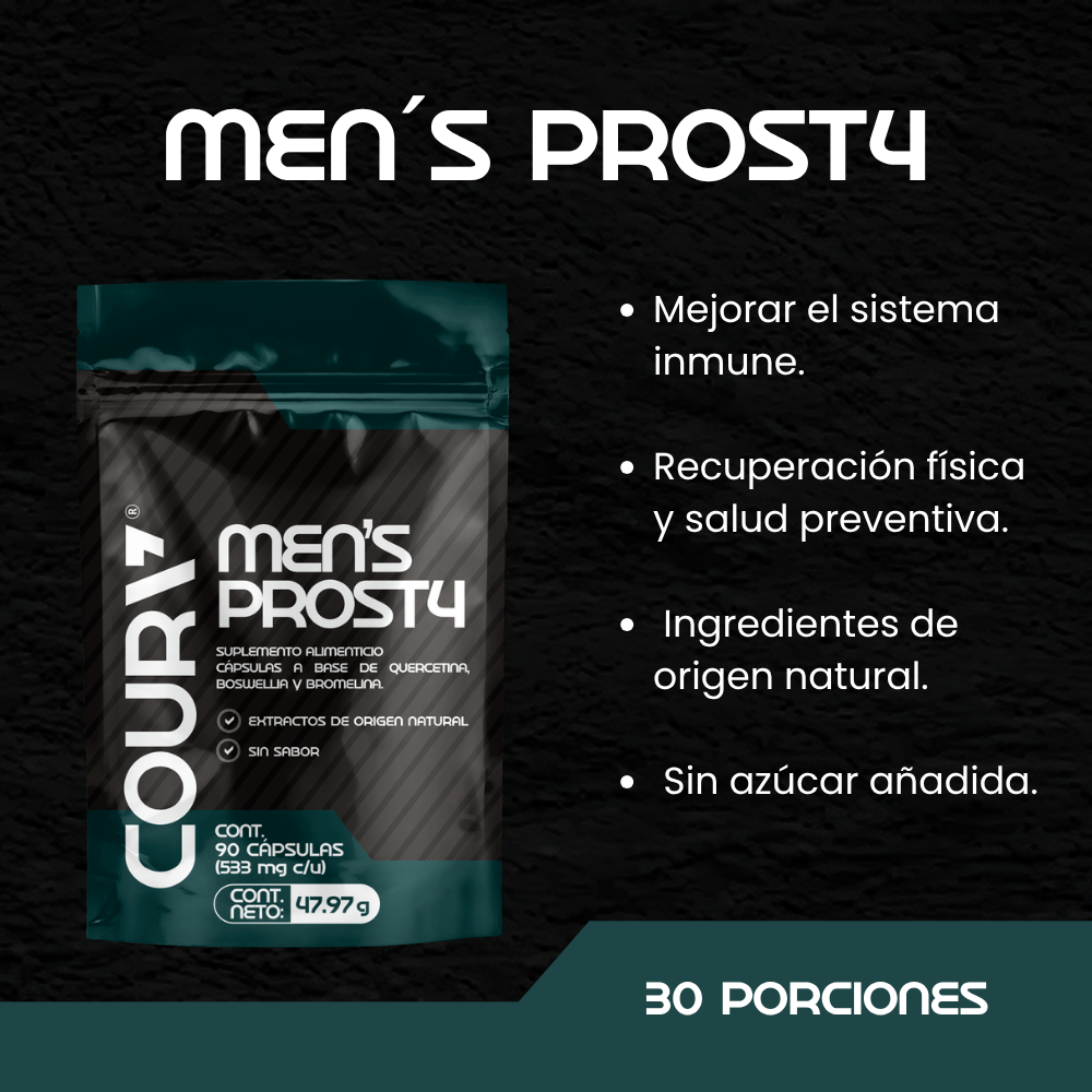 Men's Prost4 - 90 cápsulas |  30 pociones