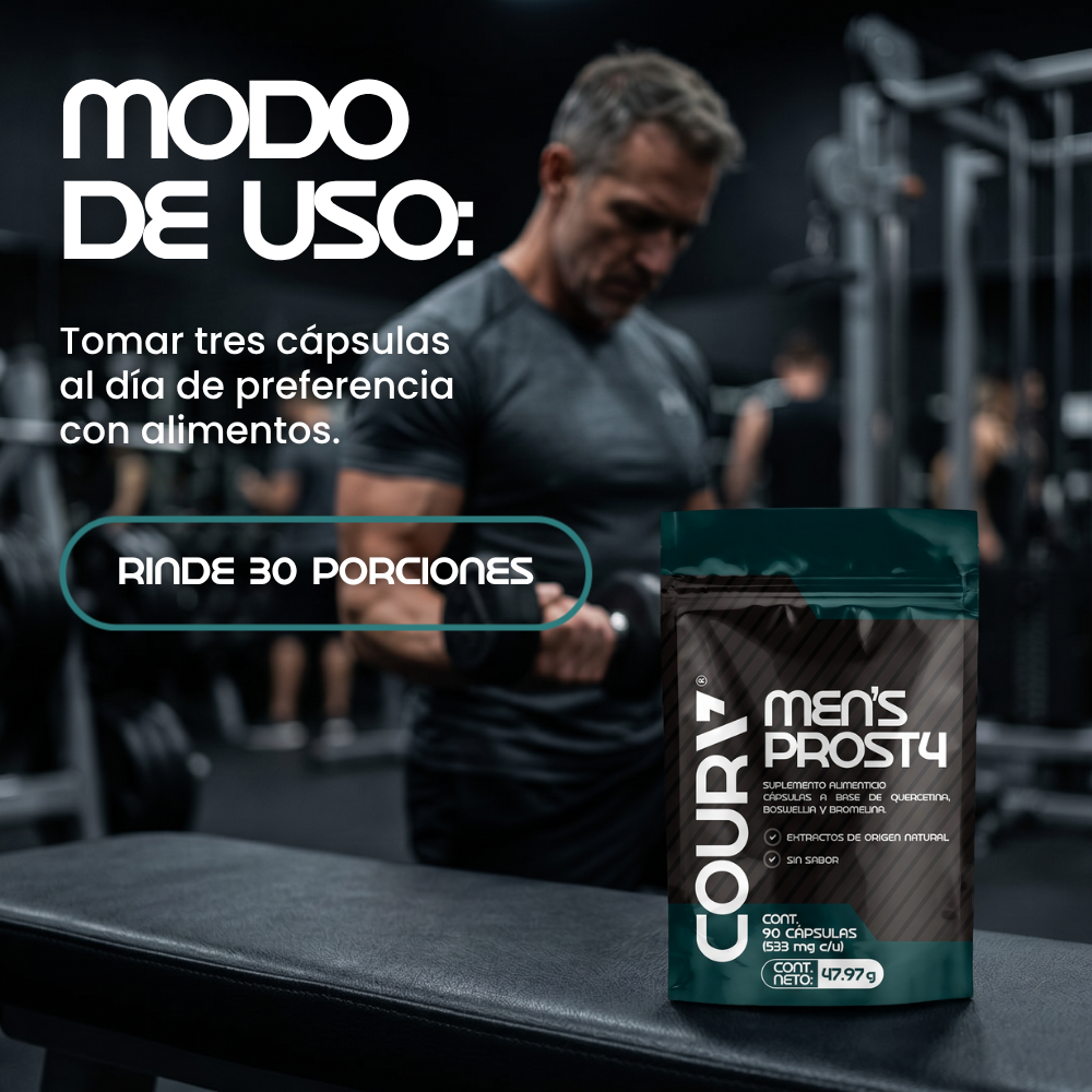 Men's Prost4 - 90 cápsulas |  30 pociones
