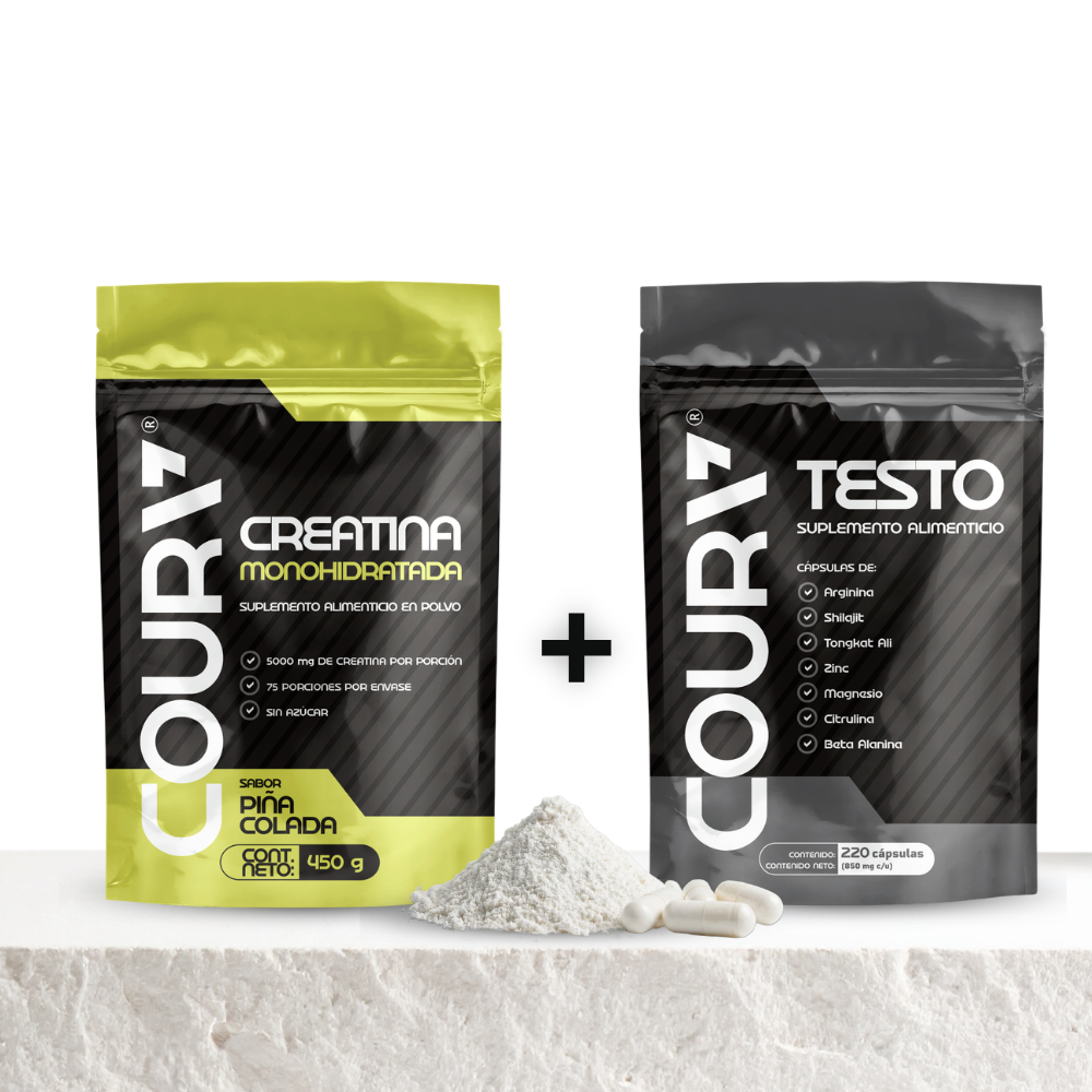 Kit Best Sellers: Creatina Sabor + Testo