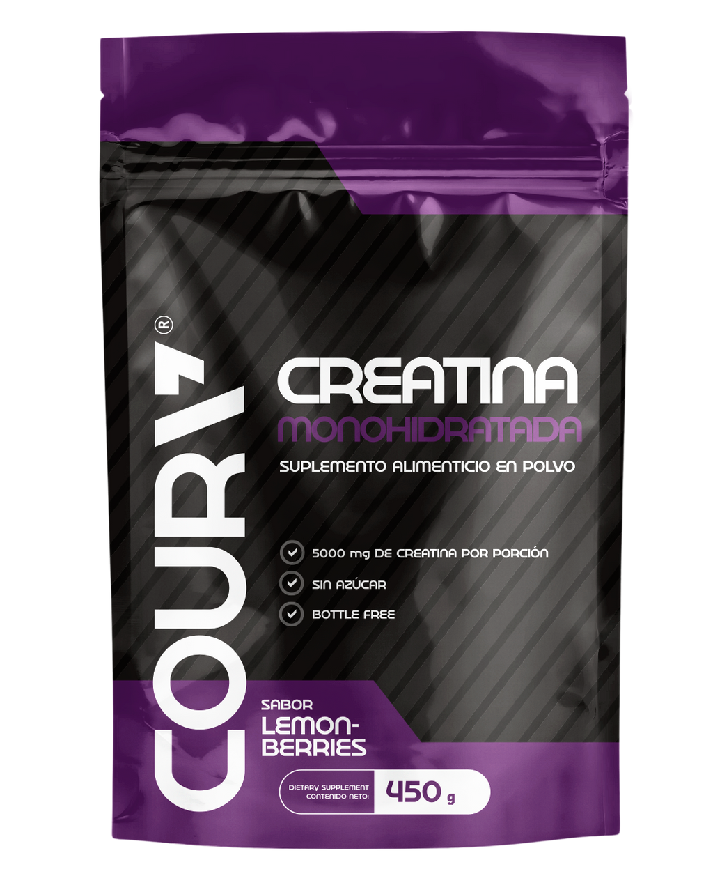 Creatina Monohidratada con Sabor 450gr PUEBLA