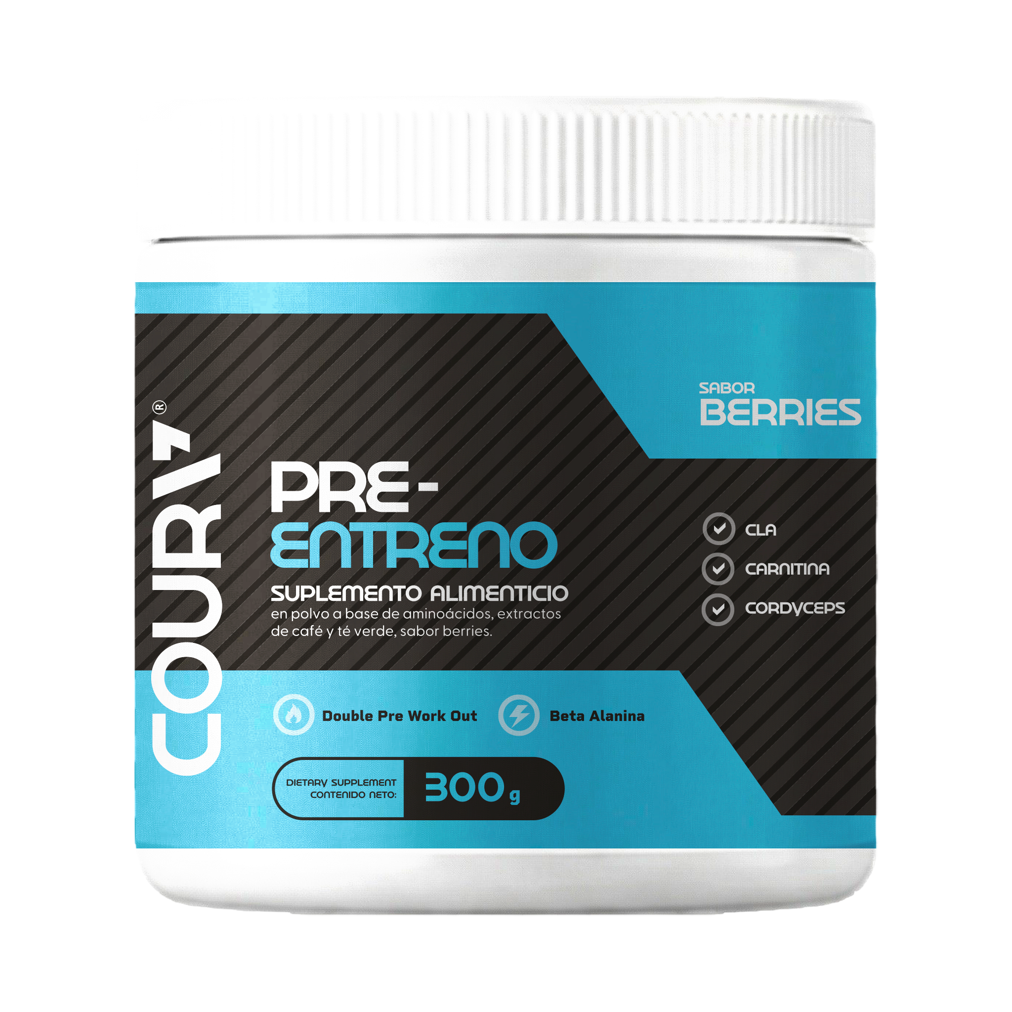 Pre Entreno sabor Berries – 300 g