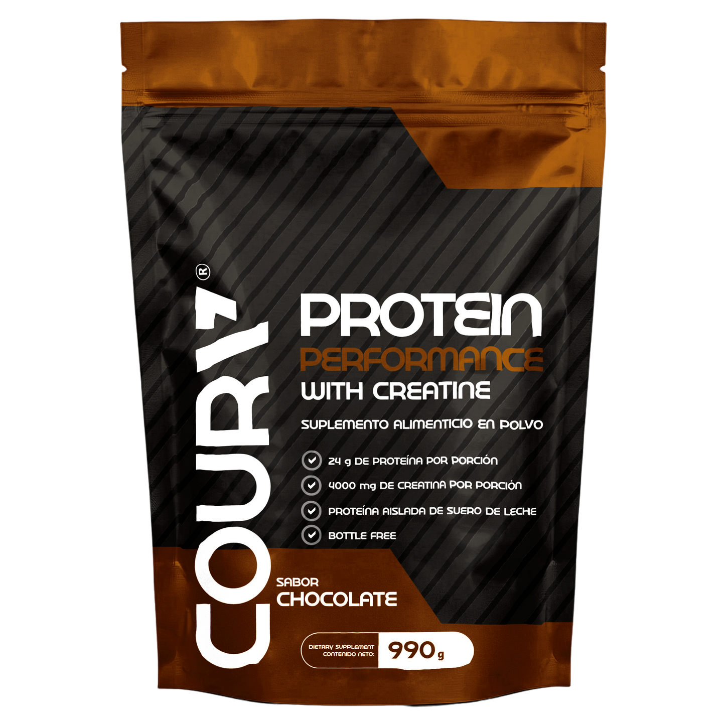 Proteina Performance con Creatina 990gr - Sabor Chocolate