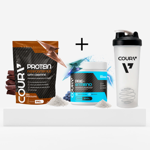 Kit "Fuel" Proteína + Pre Entreno + REGALO