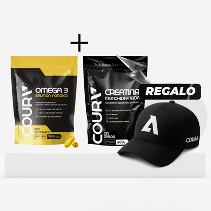 Kit Omega 3 + Creatina Monohidratada + REGALO