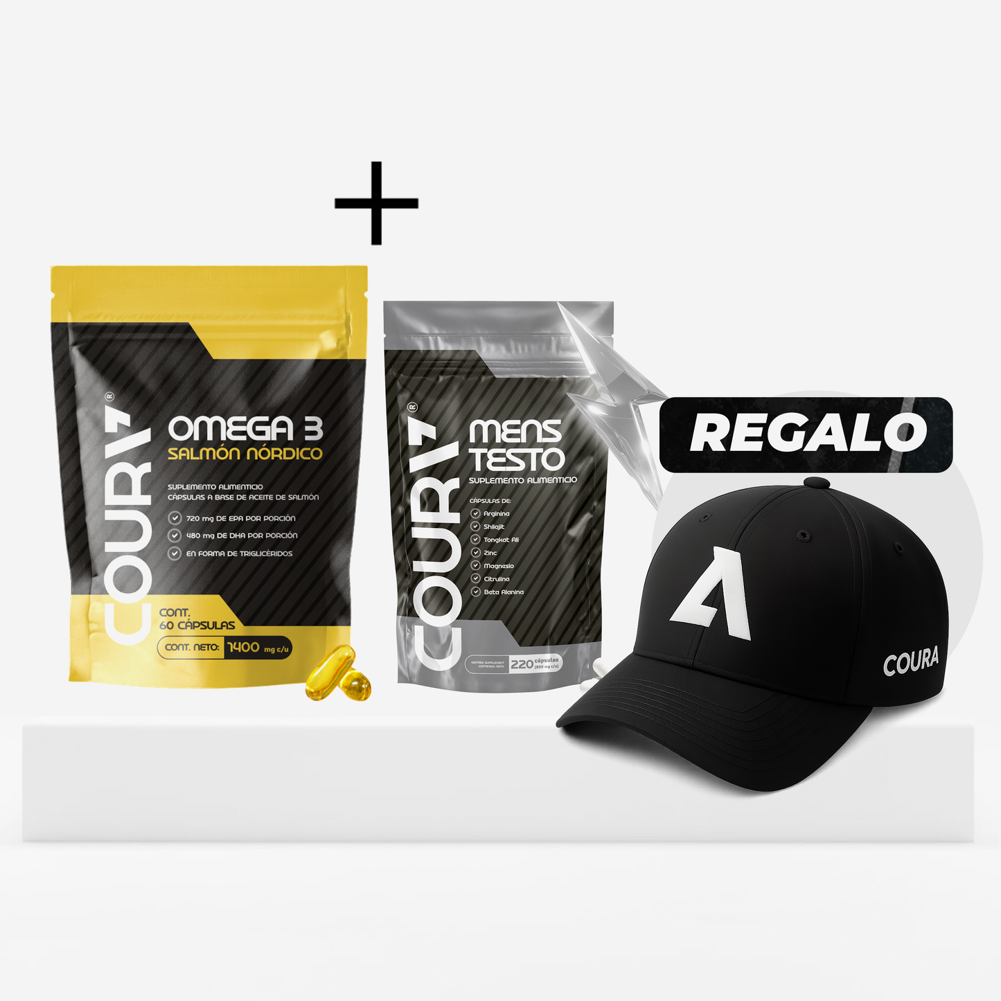 Kit Omega 3 + Testo + REGALO