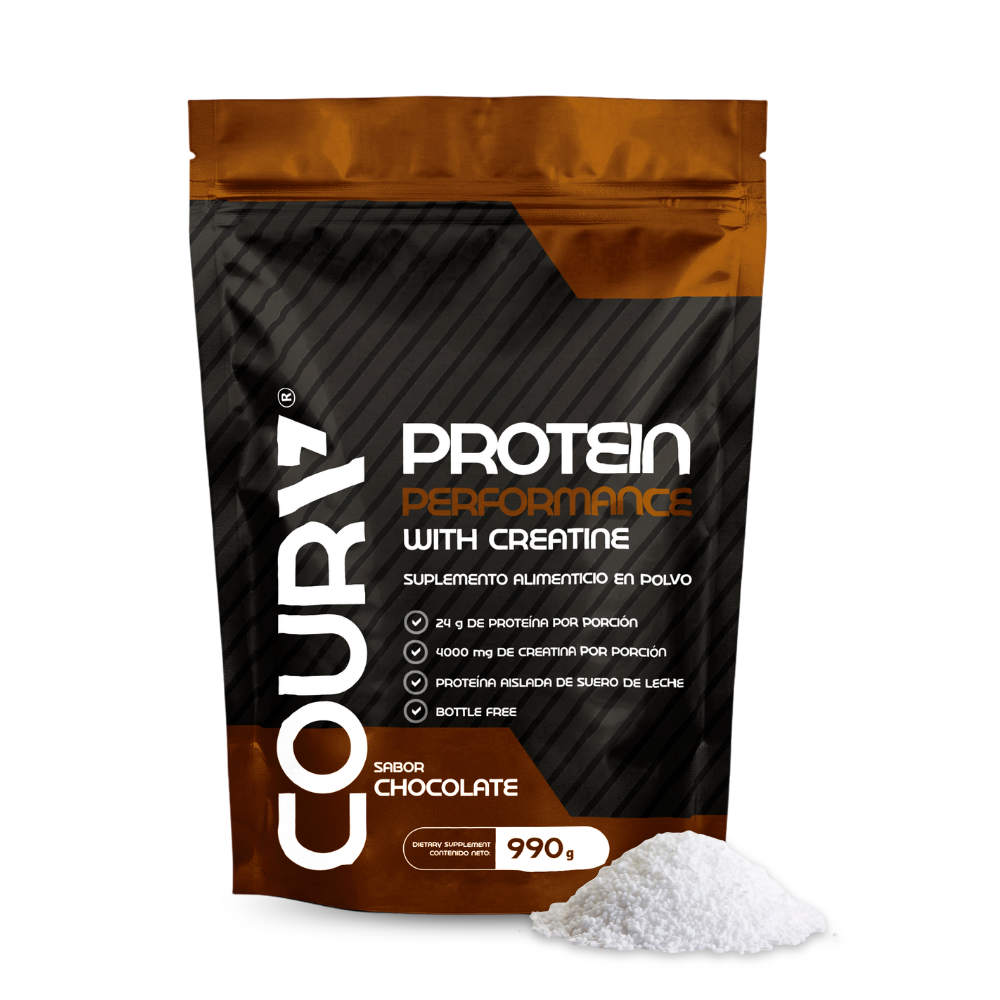 Proteina Performance con Creatina 990gr - Sabor Chocolate