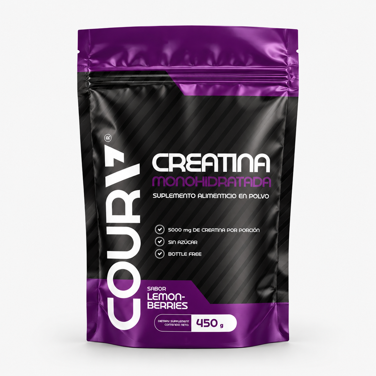 Creatina Monohidratada con Sabor -  75 porciones
