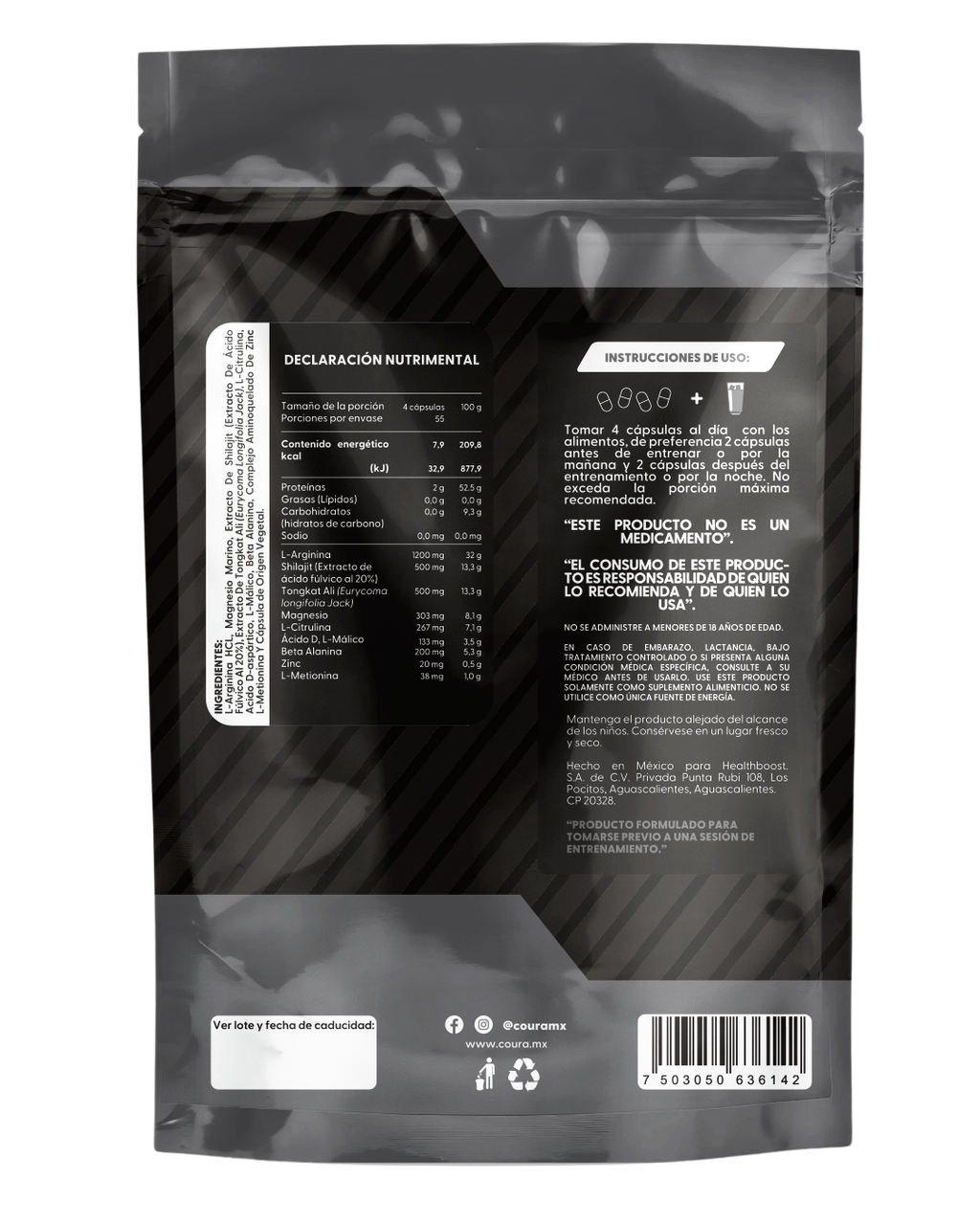 Men's Testo - 220 Cápsulas