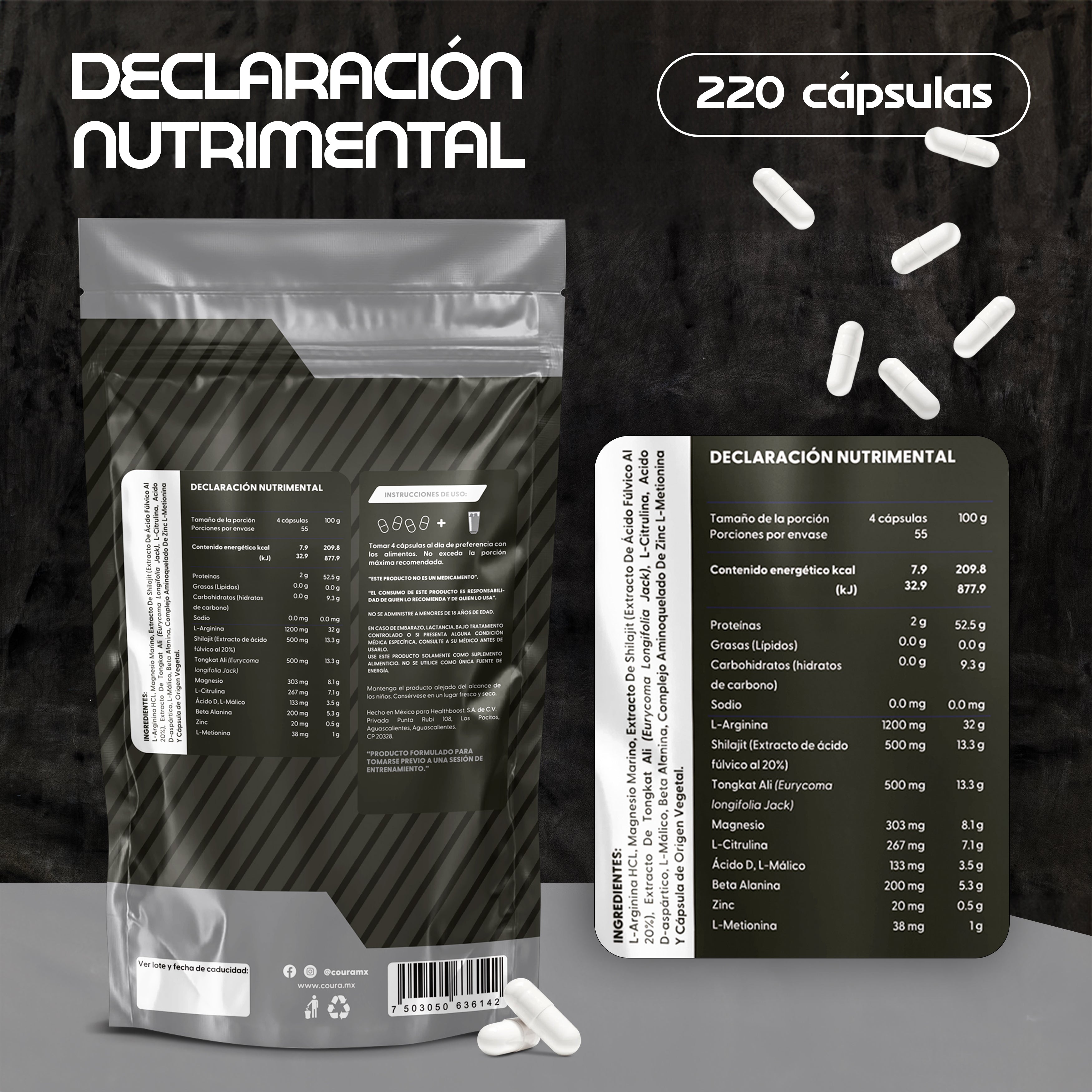 Men's Testo - 220 Cápsulas