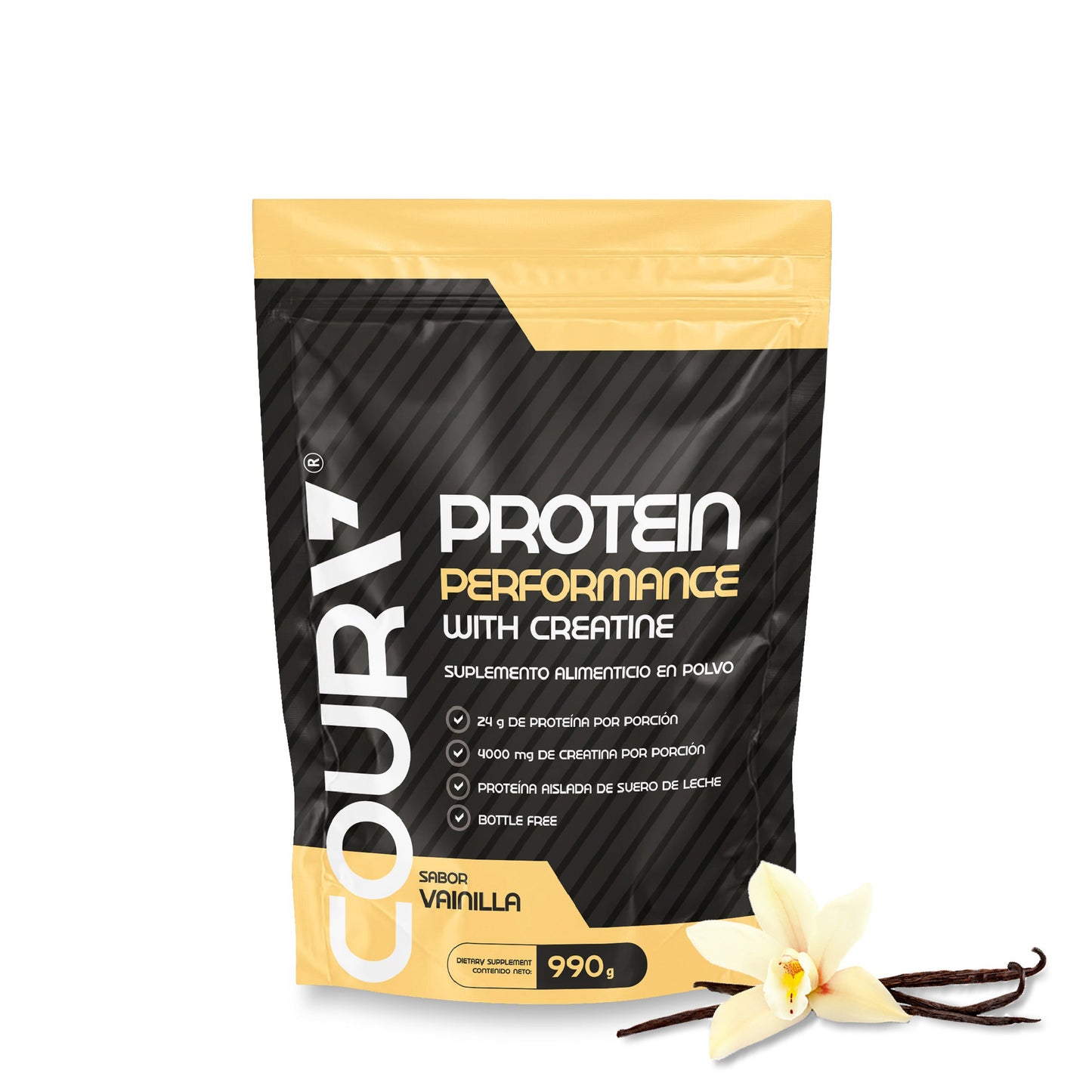 Proteina Performance con Creatina 990gr - Sabor Vainilla