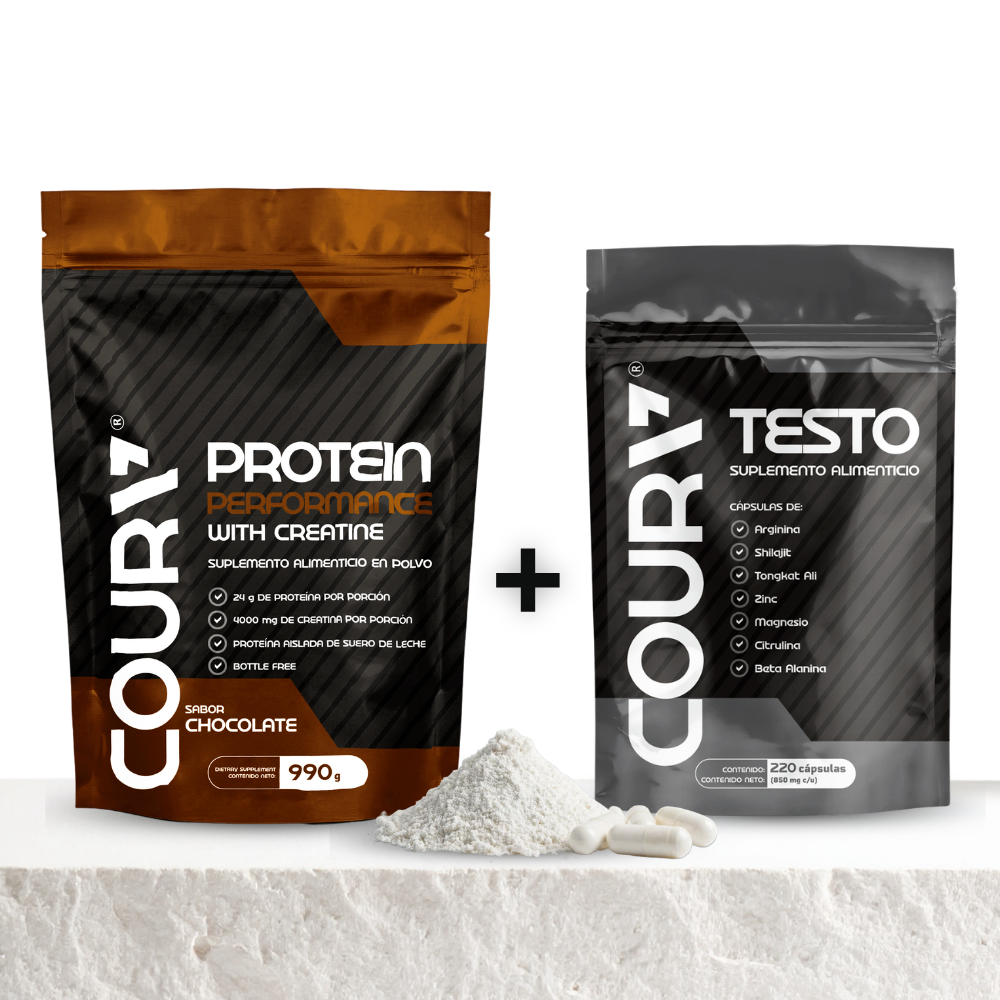 Kit Proteína + Testo