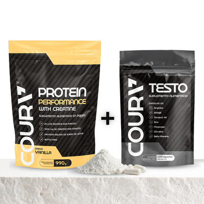 Kit Proteína + Testo